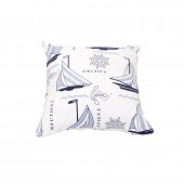 Cushion Cover A 13 - Boat Print (45 x 45cm)